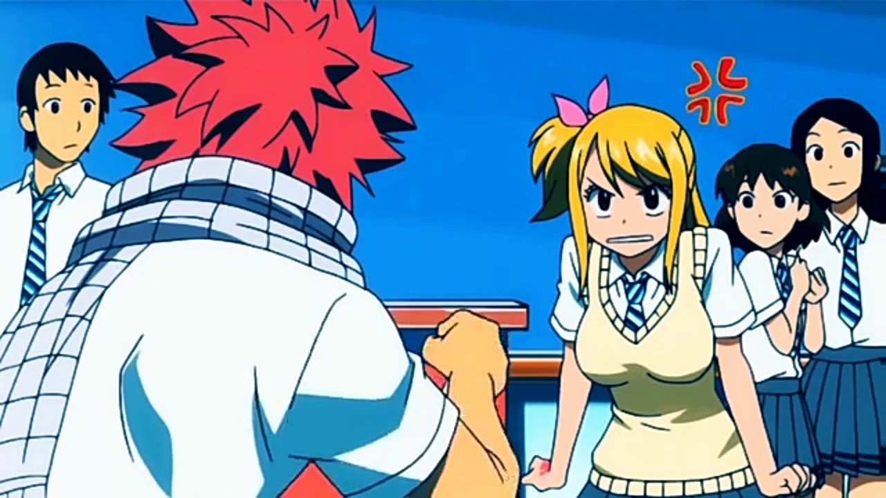 Аниме клип Нацу и Люси 