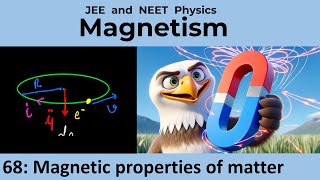 68. Magnetism | Magnetic properties of matter -  field due to orbital electrons | IIT JEE Physics