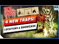 Sons of The Forest ALL 4 NEW Trap Blueprint Locations & New Traps Showcase!
