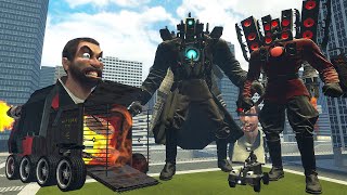 NEW GIANT OVEN SKIBIDI TOILET VS UPGRADED TITAN CAMERAMAN AND SPEAKERMAN BOSSES In Garry`s Mod / GM by Dirty Noob - Minecraft 2,350 views 6 months ago 13 minutes, 17 seconds