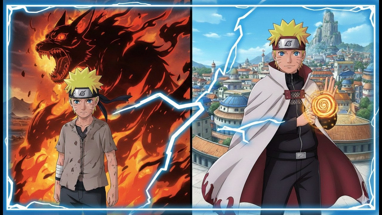 L'histoire de Naruto : l'enfant démon devenu Hokage