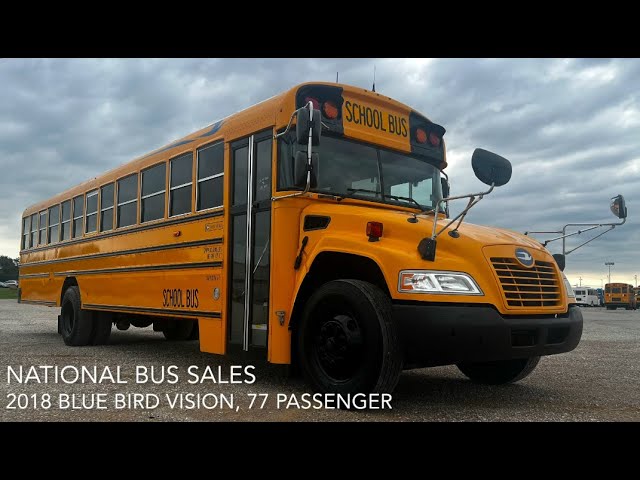 2018 Blue Bird Vision, 77 Passenger - National Bus Sales - YouTube