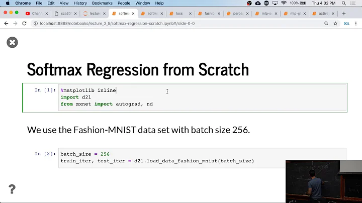 L5/8 Softmax Classification in Python