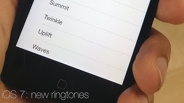 Hands on with iOS 7 new ringtones and alerts sounds