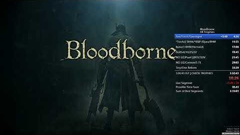 Speedrun Guide/Tutorial for All Trophies - Bloodborne (part 1 of 3)