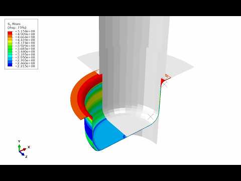 Cup Forming Simulation
