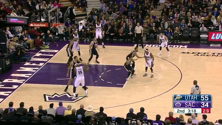 Seth Curry vs Utah Jazz 13.03.2016 (5Pts)