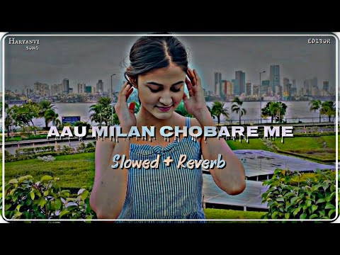 Aau Milan Chobare Me - { Slowed + Reverb } 🎶 || Sheenam Kaitholic & Pawan Dagar || New Haryanvi Song