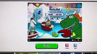 Toy Story Toons Partysaurus Rex Bubbles Bounce Gameplay