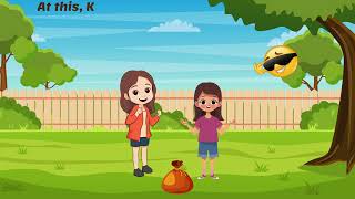 Two Girls And A Bag Of D Coins Small Easy Moral Storystories Beginners Wants To Learn English.