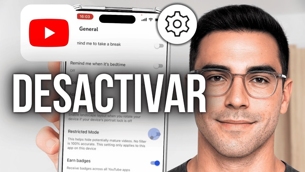 Cómo Desactivar el Modo Restringido en YouTube desde tu móvil | iPhone y Android