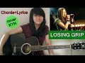 Avril Lavigne - Losing Grip (acoustic cover KYN) + Chords + Lyrics