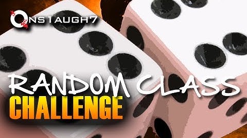 Random Class Challenge [1] (Challenge Series-Black Ops-Solo)