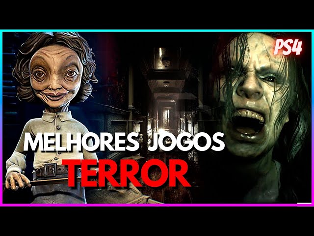 🎮😱OS MELHORES JOGOS DE TERROR NO PS4 QUE IRÃO TE DAR MUITO SUSTO!!! 