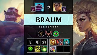 Braum Support vs Rell - BR Grandmaster Patch 25.20