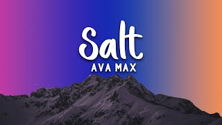 Ava Max - Salt (Lyrics) Spee Up