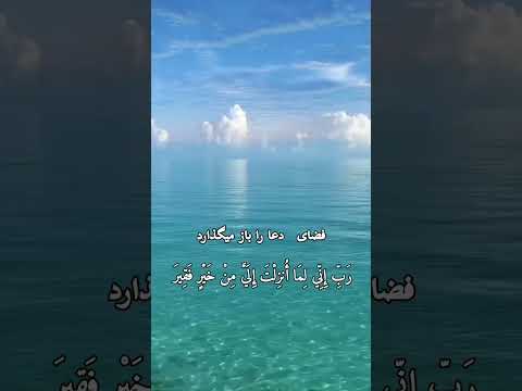 راز موفقیت حضرت موسی در دعا آیه ۲۴ سوره قصص