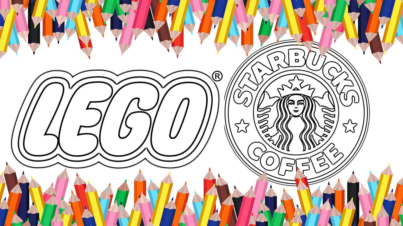 Logo Coloring Page Part 2 Various Coloring Pages YouTube