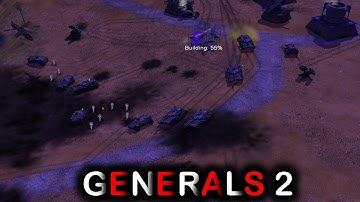 Zero Hour Generals 2 (2021) - EU Basic General - Hard AI - Le Crash Strikes