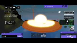 True Tsar Bomba vs End Event/CC2 Nuke Event Size Comparison | Nuke Simulator 4/Nuke Sim Lite screenshot 3