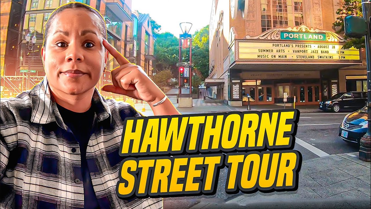 Where are the Portland Oregon locals | Hawthrone district tour | Vlog 2023