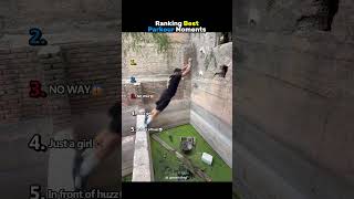 Ranking Best Parkour Moments