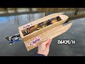 Mini Thunder F1; uncut GPS Speedrun on 4S: 116km/h