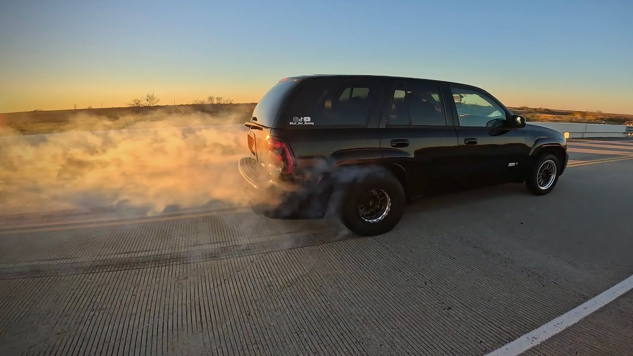 Stroker motor Trailblazer SS testing in Mexico!