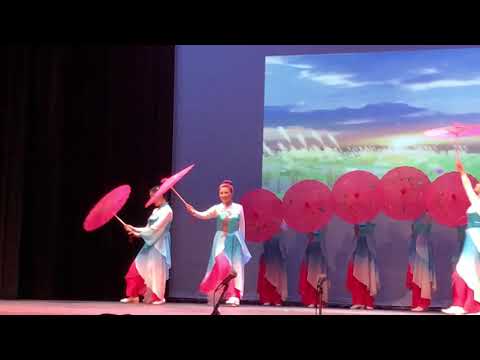 伞舞 梦回浏阳 （木兰健身艺术学校 第三届汇报演出 2020年1月4日）