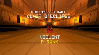 ULTRAKILL CUSTOM LEVEL - CLAIR D'ECLIPSE VIOLENT P RANK