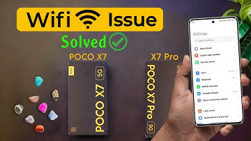 Poco X7 / X7 Pro: How to Solve Wifi Network Issue ⚡ Poco X7 me Wifi Show Nahi Ho Raha Hai