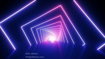 Keep Pushing Forward - Seamless VJ Loop (Cinema4D + Octane + After Effects)