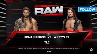 Roman Reigns Vs Aj Style TLC ladder match || Money in the bank || Who Will Be win