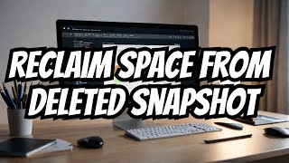 How To Quickly Reclaim Disk Space After VM Snapshot Deletion
