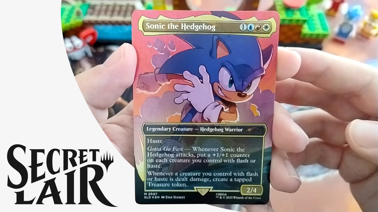 ハ*ジ様 MTG Secret Lair SONIC 英語版　シークレットレイヤ ハ*ジ様 MTG Secret Lair SONIC 英語版シークレットレイヤ