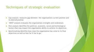 Strategic Evaluation of Walmart