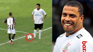 MESMO GORDO, RONALDO FENÔMENO FEZ ISSO PELO CORINTHIANS