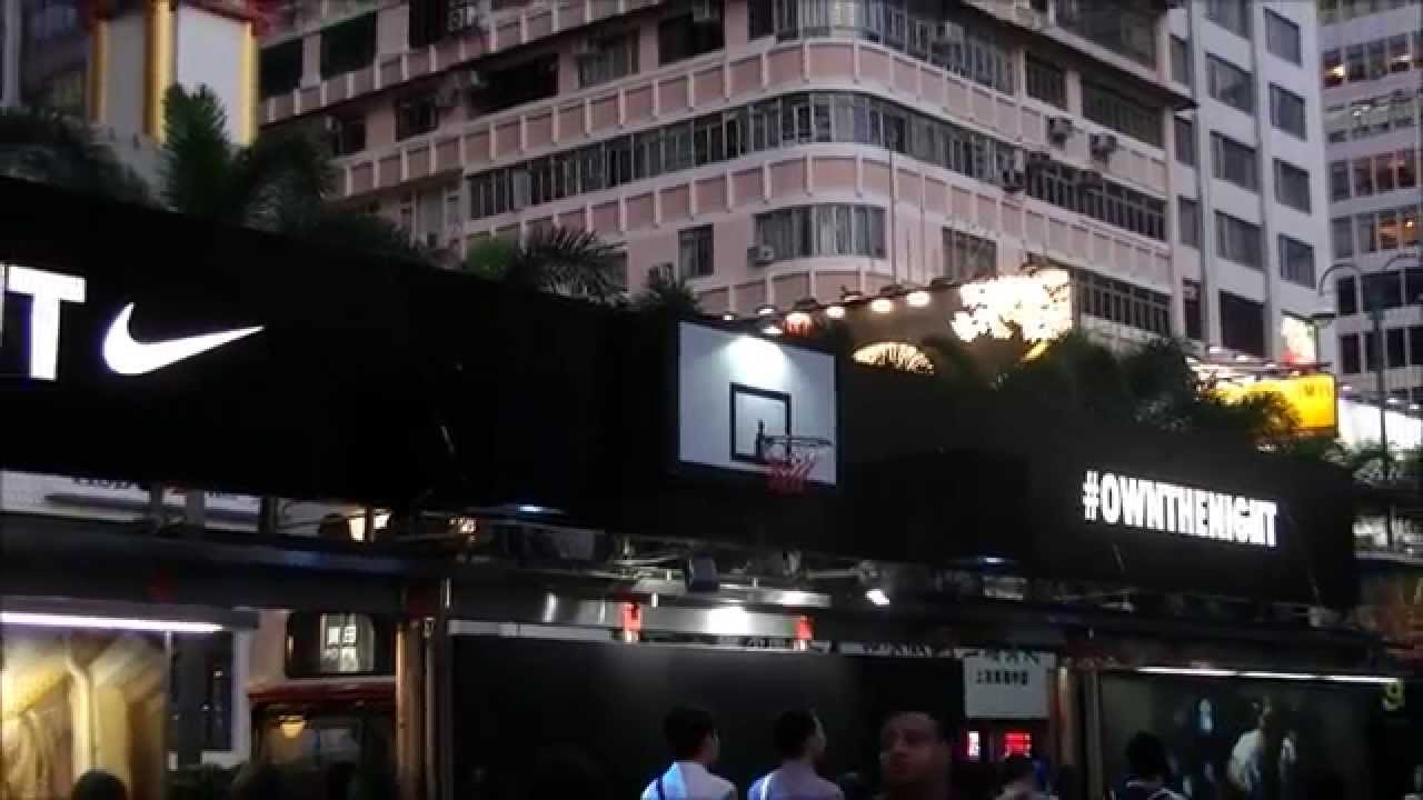 JCDecaux Cityscape (Hong Kong) Innovate for Nike Basketball Court