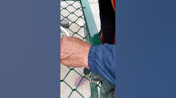 U shaped groove guardrail net manufacturing process #smartwork #goodtools