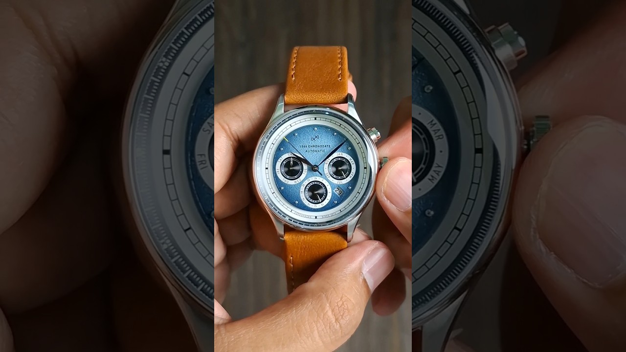 About Vintage 1564 Chronodate Automatic - Ice Blue 10 year anniversary  