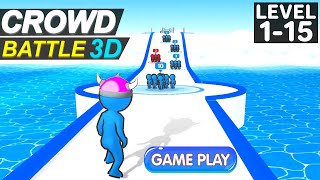 Crowd Battle 3D Gameplay Walkthrough Level 1-15 Without Fail screenshot 4