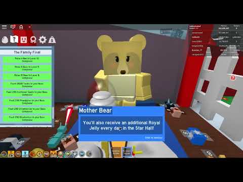 Roblox Bee Swarm Simulator Complete Final Mother Bear Quest Youtube