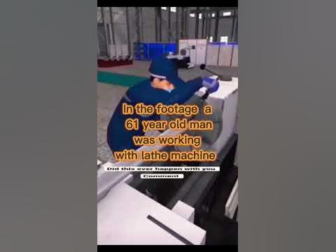 Russian Lathe Accident - YouTube