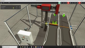 Factory IO pick and place Robot