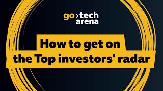 GoTech2018. How to get on the Top Investors radar