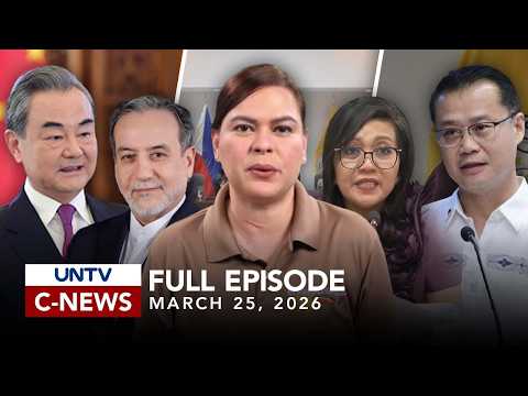UNTV: C-NEWS | March 25, 2026