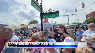 Kinston breaks Guinness World Record of most barbecue sandwiches sold in eight hours