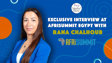Exclusive Interview at AfriSummit Egypt with Rana Chalhoub