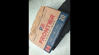 223 Remington, 55gr FMJ Frontier by Hornady (FR100) Review