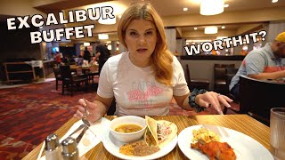 Is the New EXCALIBUR Buffet in Las Vegas Worth Going? ? - YouTube